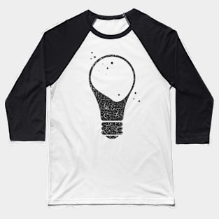 Light Bulb Baseball T-Shirt